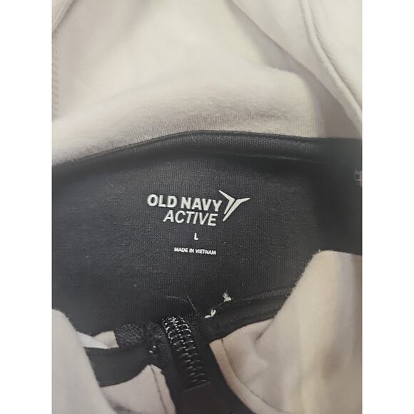 Old Navy Active Sweatshirt Mens Large Hooded Full Zip - Picture 4 of 7